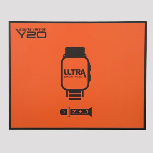 Y20 Ultra Sports Version Smart Watch | Smart Watch For Boys | Smart Watch For Men – Digital Watch | 7 + 1 Strap Smart Watch – Random Color