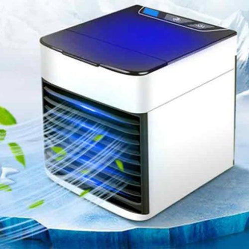 Air Ultra Portable Home Air Cooler | Portable Personal Air Conditioner,2x Cooling Power With Night Light Add Ice Cubes For Special Cooling (random Color)