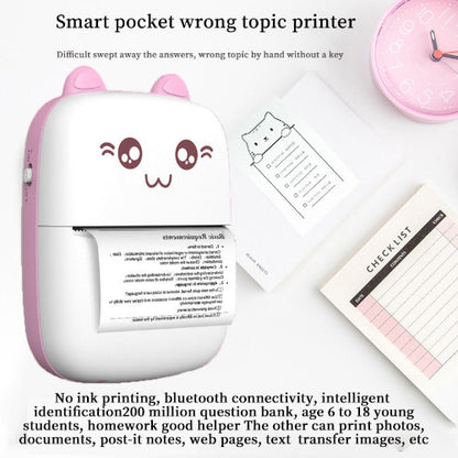 Mini Portable Pocket Thermal Printer (Random Color)