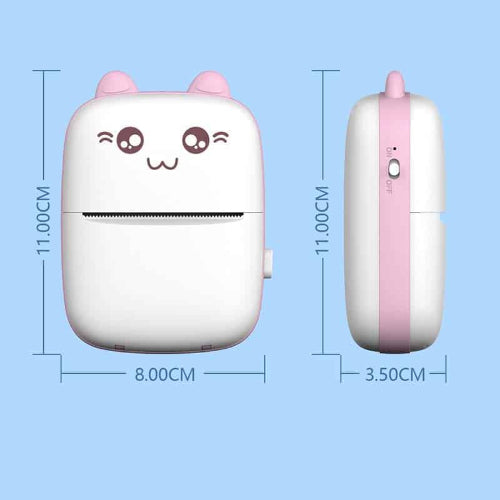 Mini Portable Pocket Thermal Printer (Random Color)